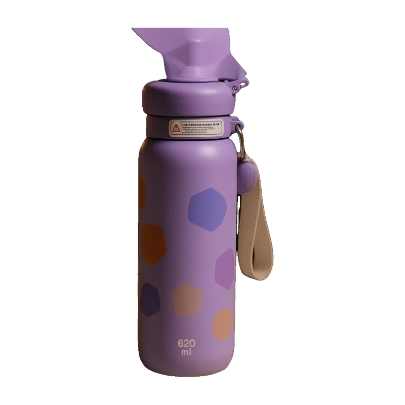 Luxury Purple Vacuum Cup – 620ml Leak-Proof Insulated Bottle
