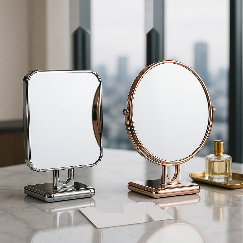Luxury Vanity Mirror – Silver or Rose Gold