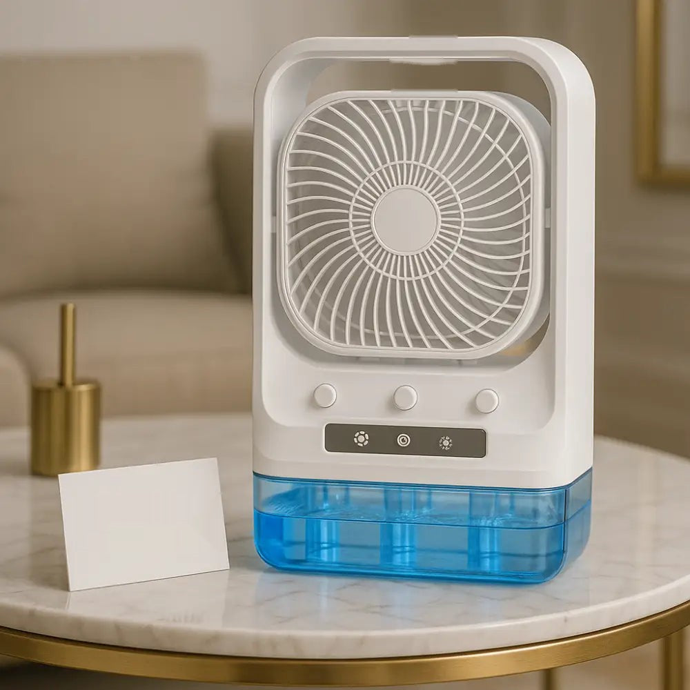 Premium Arctic Breeze Portable Air Cooler with Water Tank