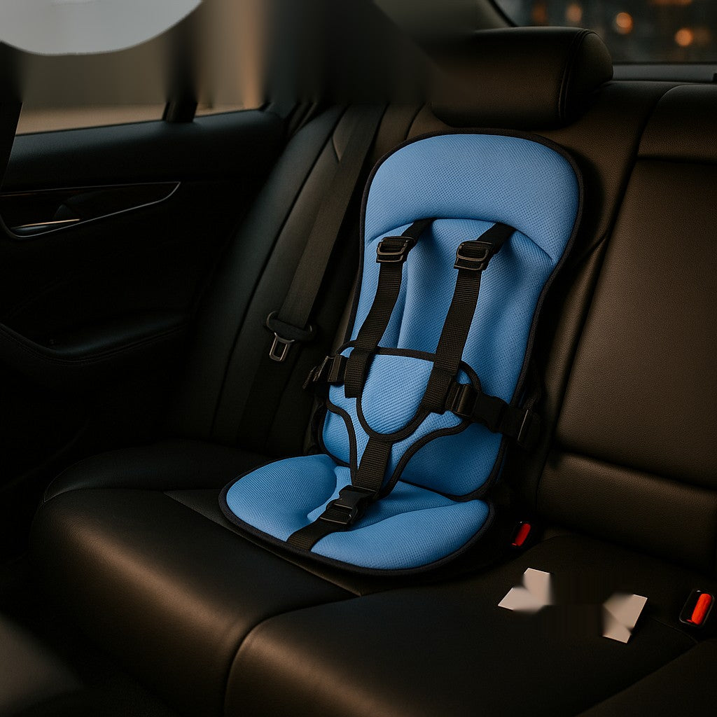 Premium Baby Car Safety Seat Cushion – Portable 5-Point Harness