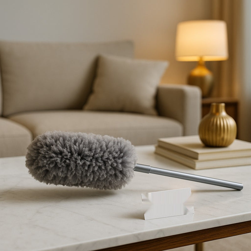 Premium Extendable Microfiber Duster – Long Handle, Washable & Flexible Cleaning Tool