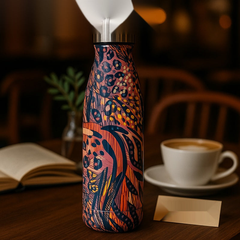 Premium Insulated Printed Stainless Steel Bottle – 500ml