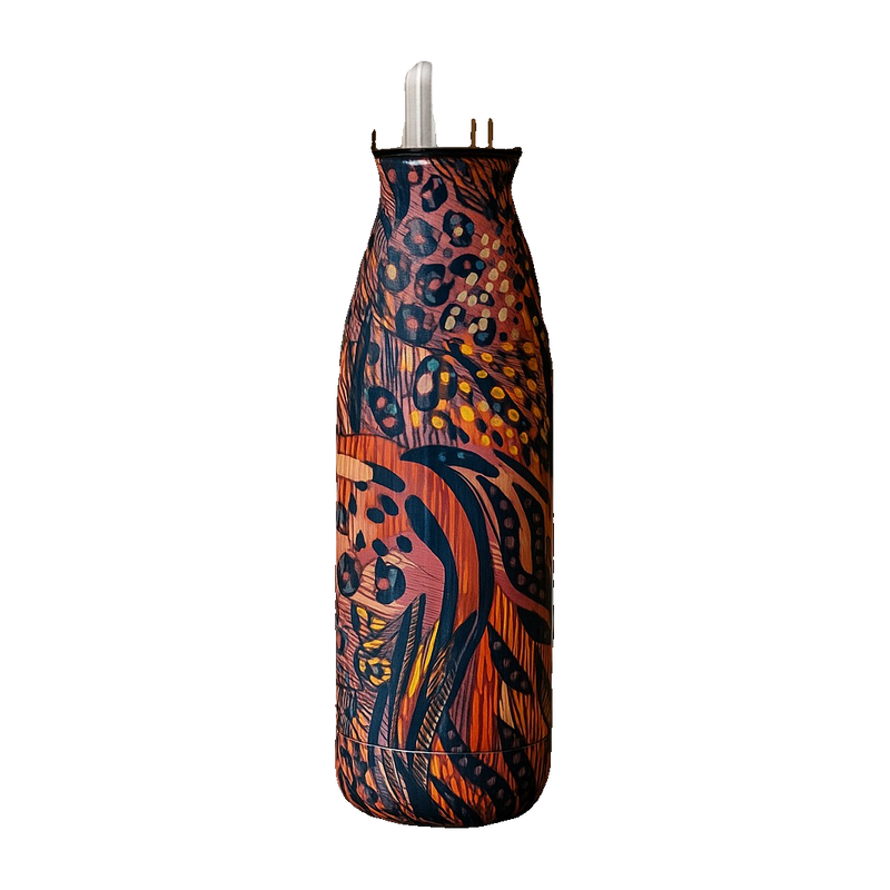 Premium Insulated Printed Stainless Steel Bottle – 500ml