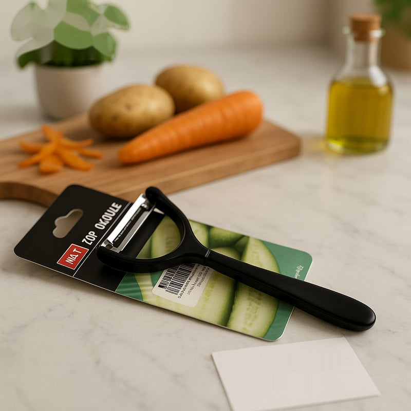 Premium Multi-Purpose Y Peeler – Sharp Stainless Steel Blade for Effortless Vegetable & Fruit Peeling