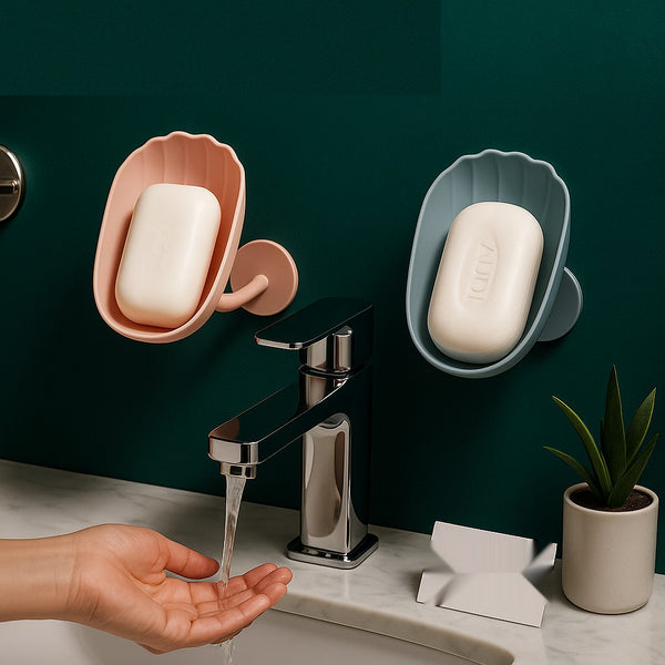 Premium Wall-Mounted Drainage Soap Holder – 1 PC