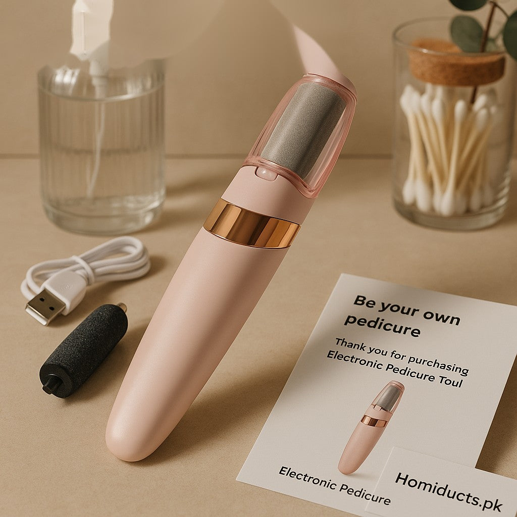 Rechargeable Electric Pedicure Callus Remover – Smooth Feet Care Tool