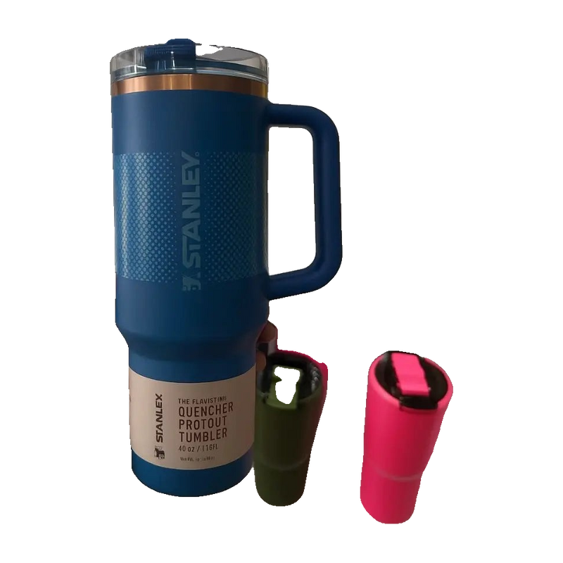 Stanley Quencher H2.0 FlowState™ Tumbler – Deep Ocean Blue | 40 oz — view 2