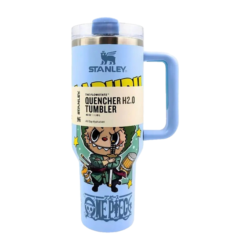 Stanley Quencher H2.0 Tumbler 40oz – Limited Edition One Piece Zoro Design