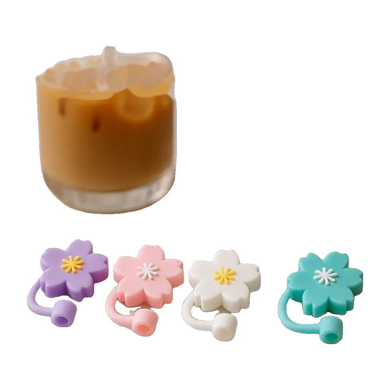 Stanley Tumbler Straw Toppers - Silicone Bow Design | Dust & Splash Proof — view 2