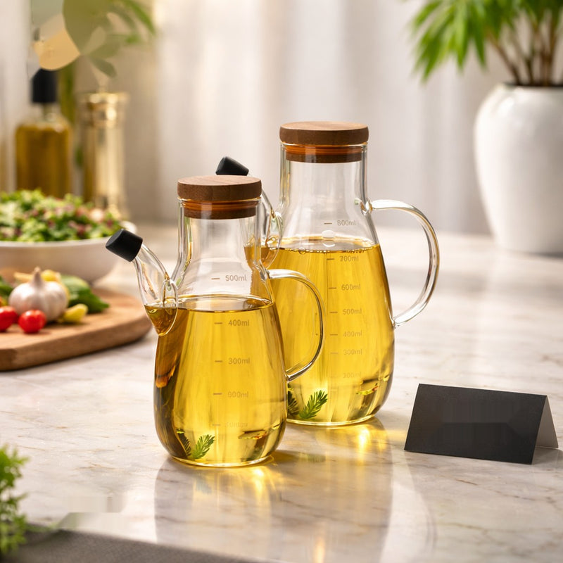 Glass Oil Jug
